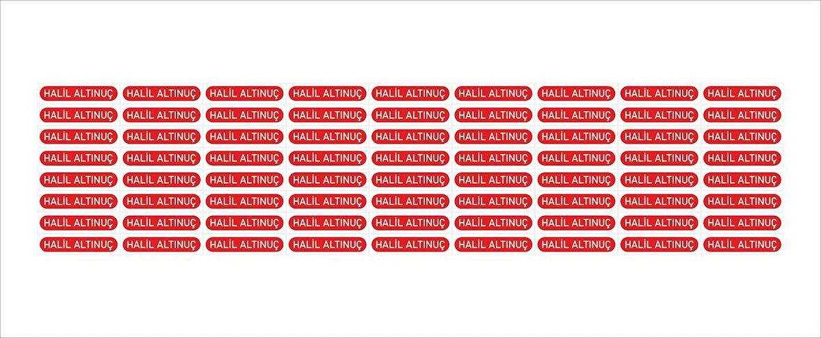 Kişiye Özel Okul Defter Etiket İsimlik Çocuk Defter Kalem İçin Makasla Kesilecek 128 Adet