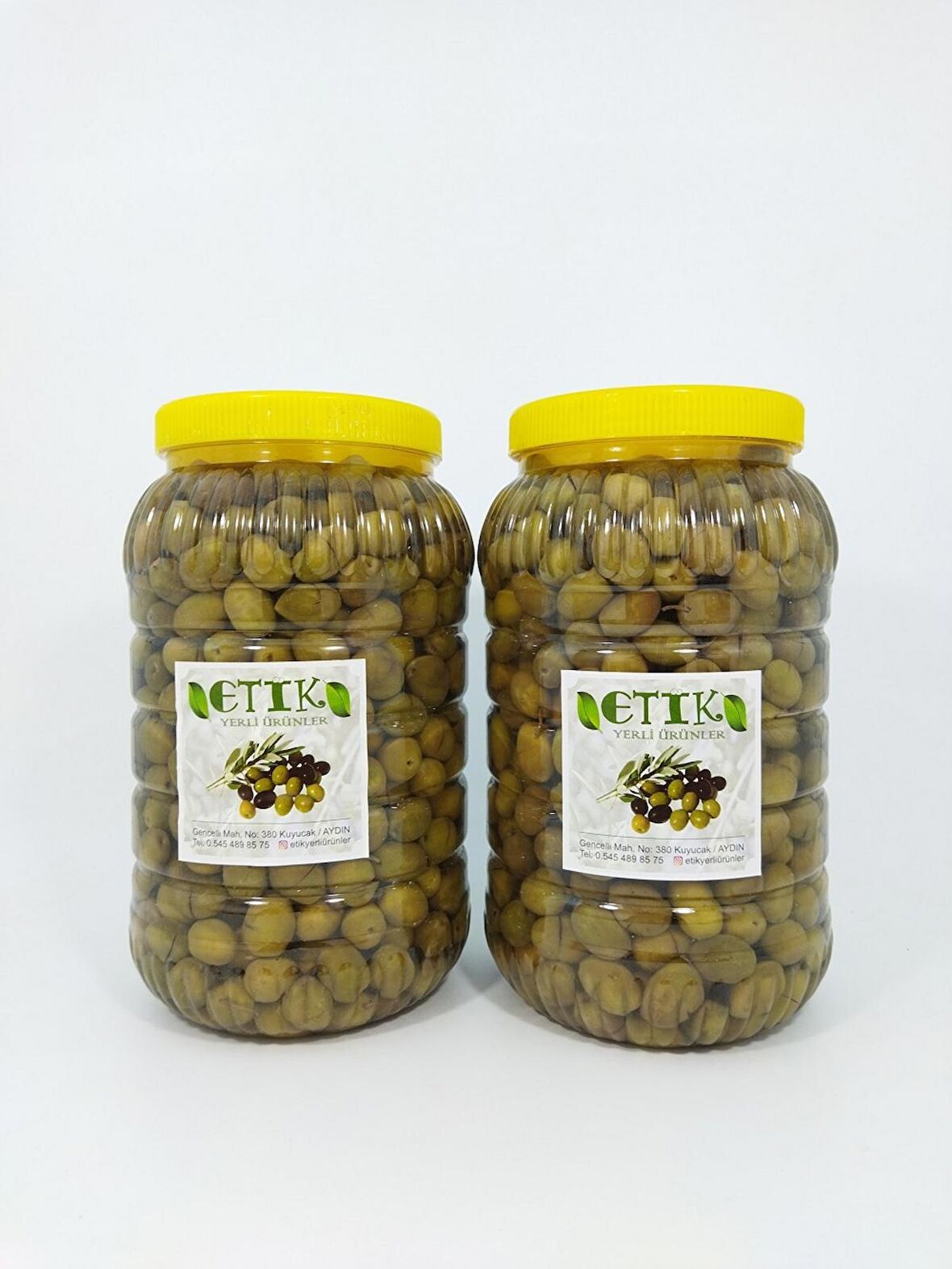 Gemlik Cinsi Kırma Tatlanmış Zeytin 2'li Paket 3 Kg+3 Kg