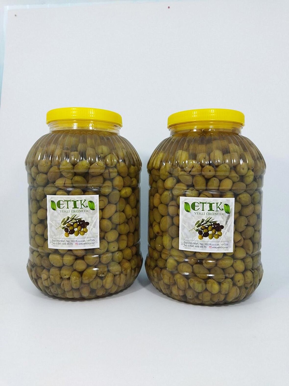 Gemlik Cinsi Kırma Tatlanmış Zeytin 2'li Paket 5 Kg+5 Kg