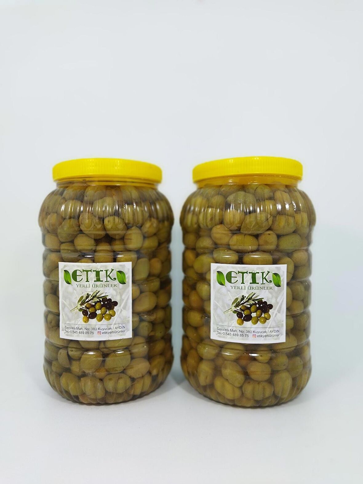 Memecik cinsi Kırma Tatlanmış Zeytin 2'li Paket 3 Kg+3 Kg