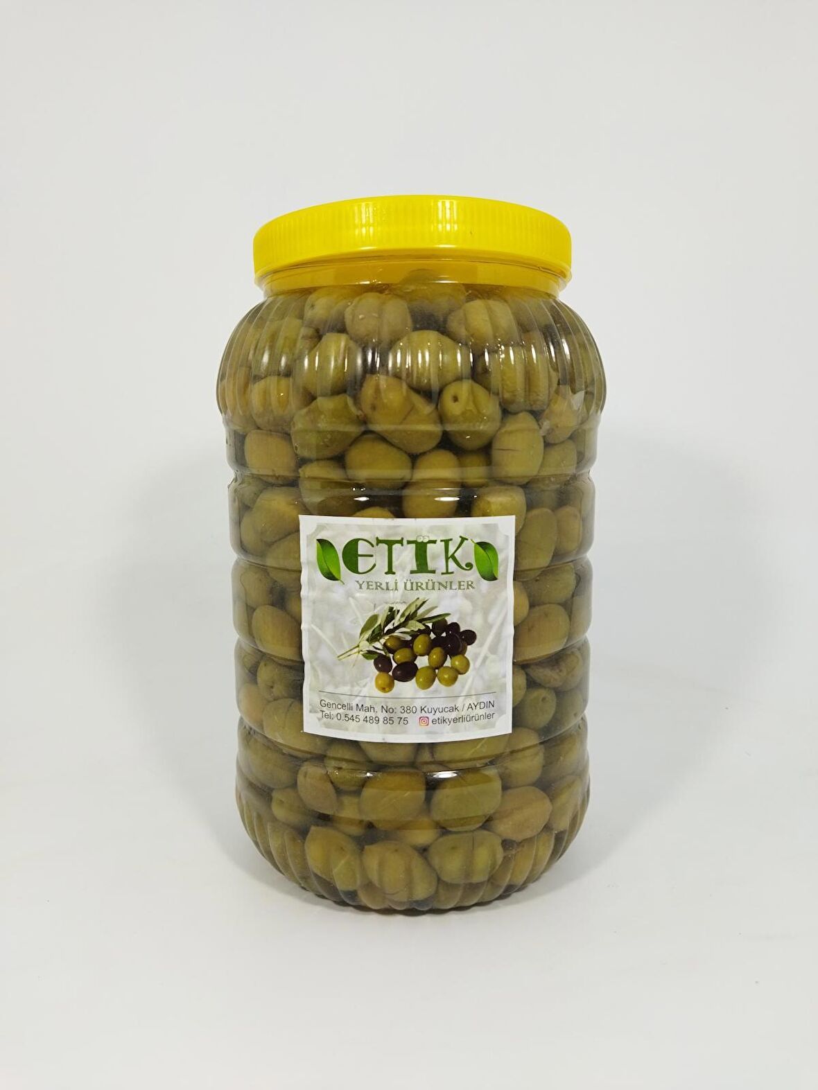 Memecik Cinsi Kırma Tatlanmış Zeytin 3 Kg