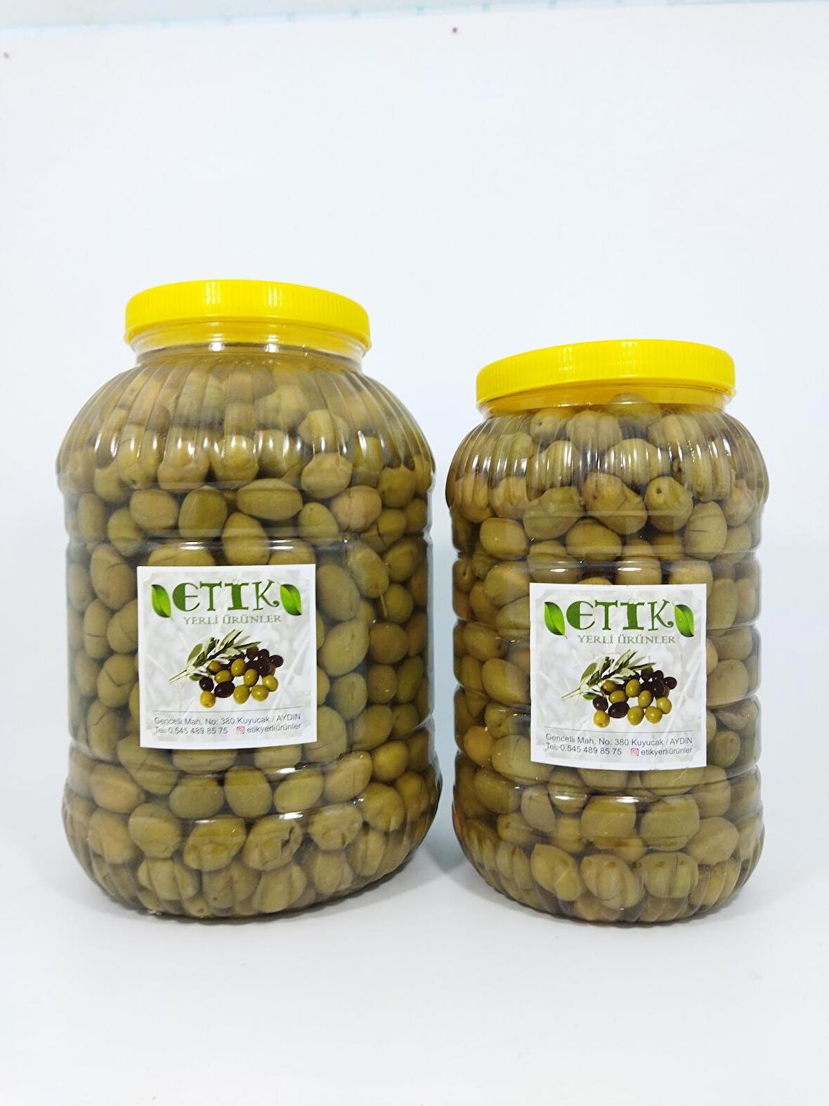 Memecik Cinsi Kırma Tatlanmış Zeytin 2'li Paket 5 Kg+3 Kg