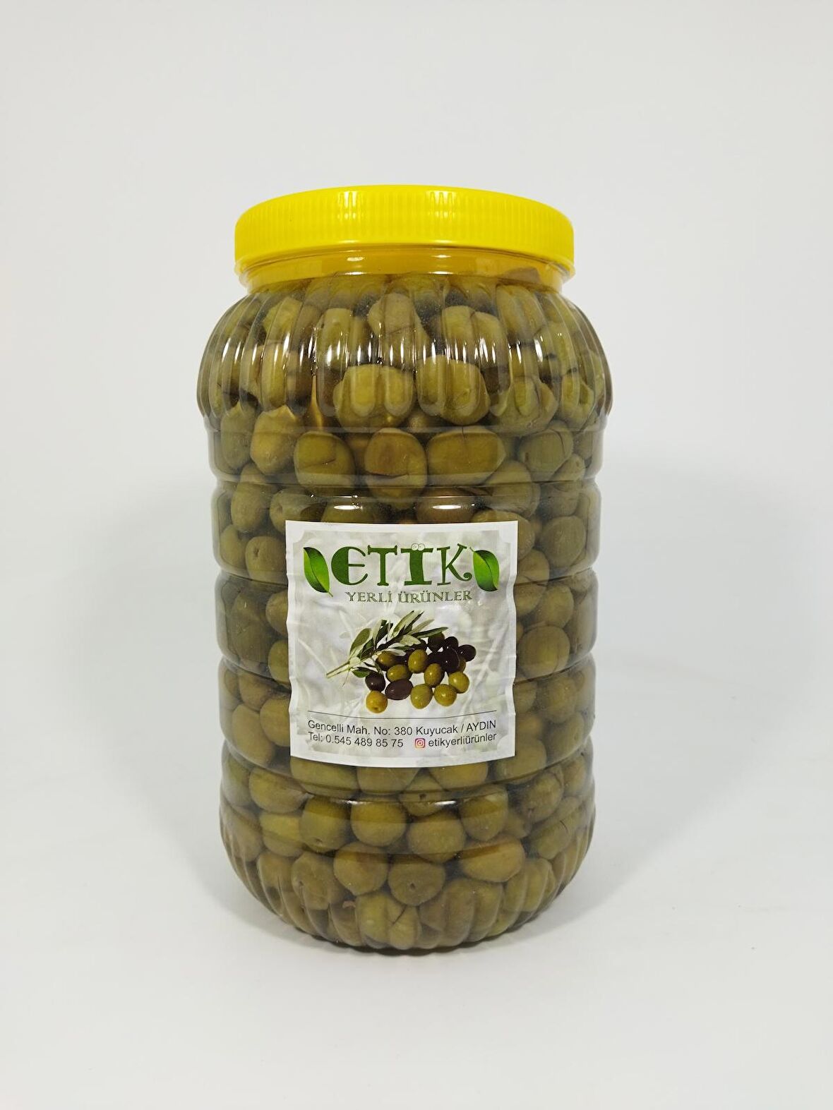 Gemlik Cinsi (Küçük Boy) Kırma Tatlanmış Zeytin 3 Kg 2023 2024 Yeni Sezon Ürünü