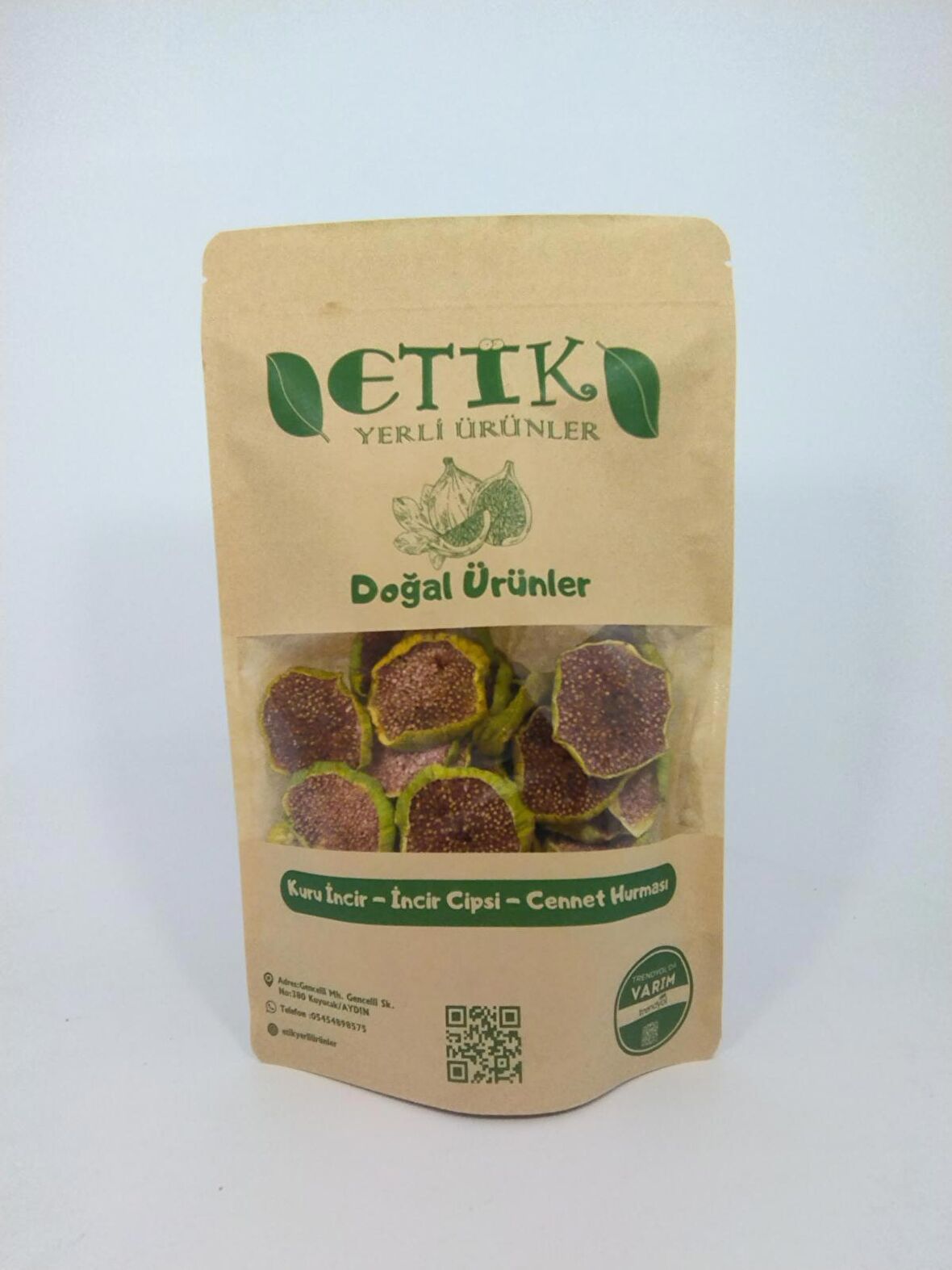 Aydın Kuyucak Yöresi Doğal Incir Cipsi 200 gr