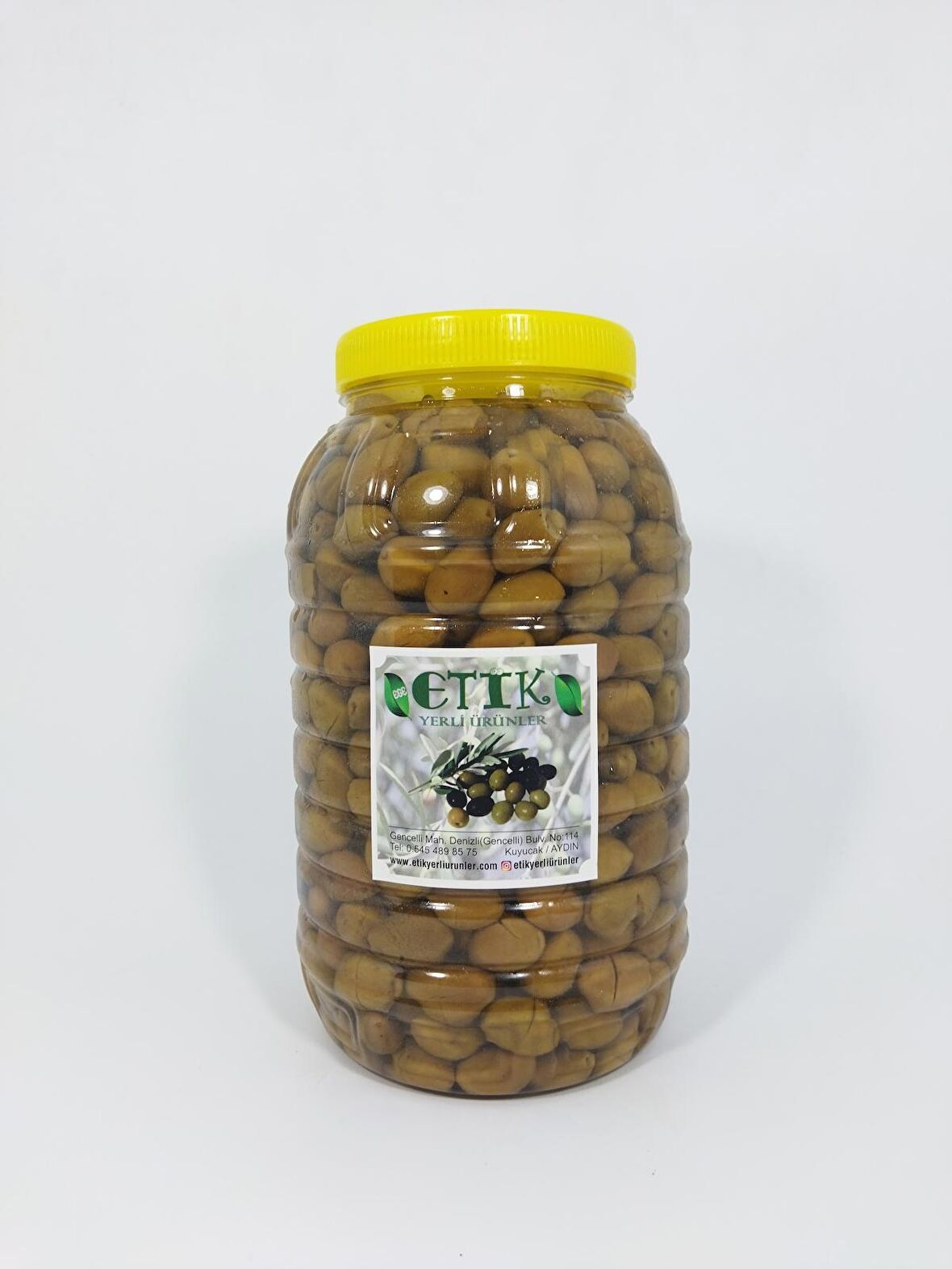 Çekiçke(EĞRİ ÇEKİRDEK) Cinsi Kırma Tatlanmış Zeytin 3 Kg Eski Sezon Ürünü