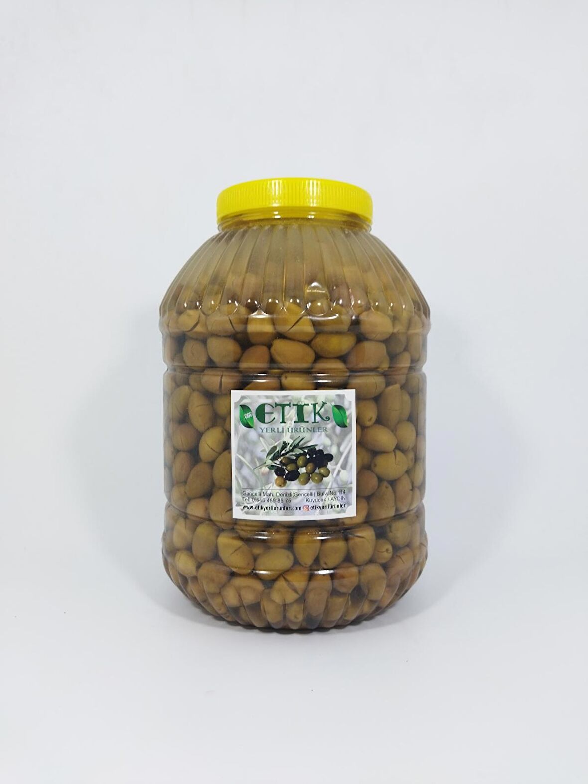 Çekiçke (EĞRİ ÇEKİRDEK) Cinsi Kırma Tatlanmış Zeytin 5 Kg Eski Sezon Ürünü