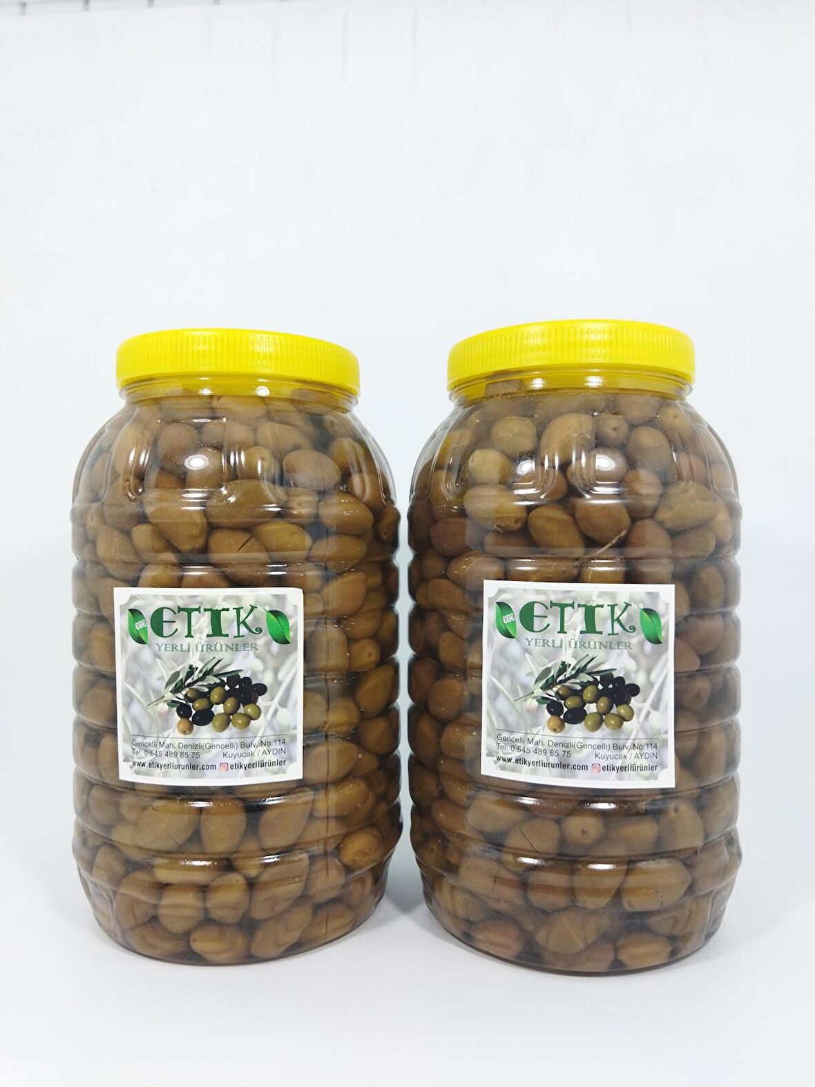 Çekiçke Cinsi Küçük Boy Kırma Tatlanmış Zeytin 2'li Paket 3 Kg+3 Kg Eski Sezon Ürünü