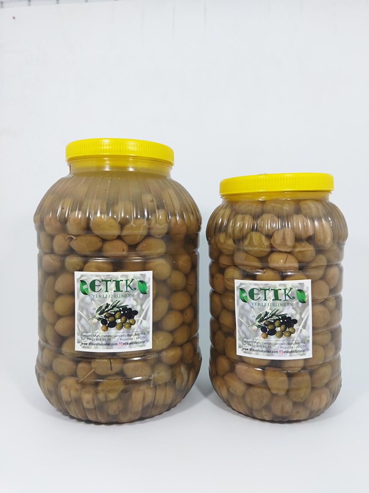 Memecik Cinsi Kırma Tatlanmış Zeytin 2'li Paket 5 Kg+3 Kg Eski Sezon Ürünü
