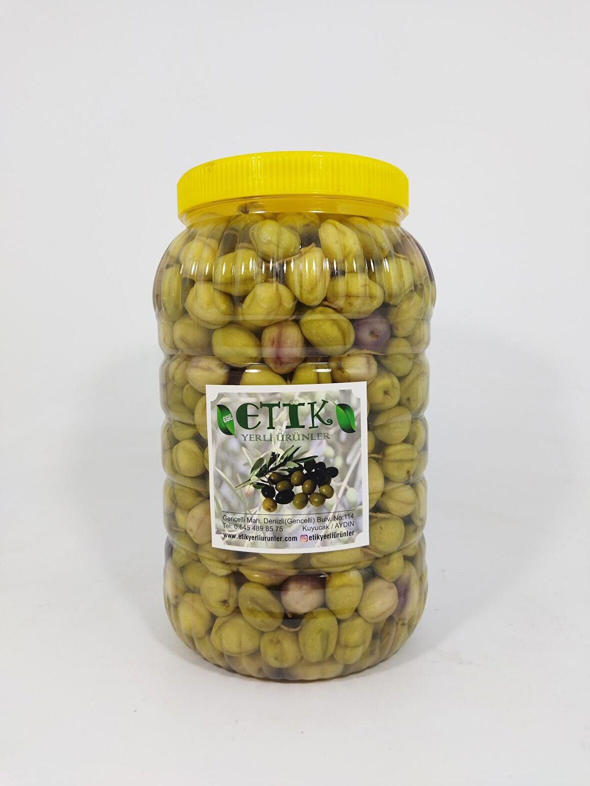 Mudanya Cinsi Tatlanmış Dilme Zeytin 3 Kg 2022 2023 Eski Sezon Ürünü