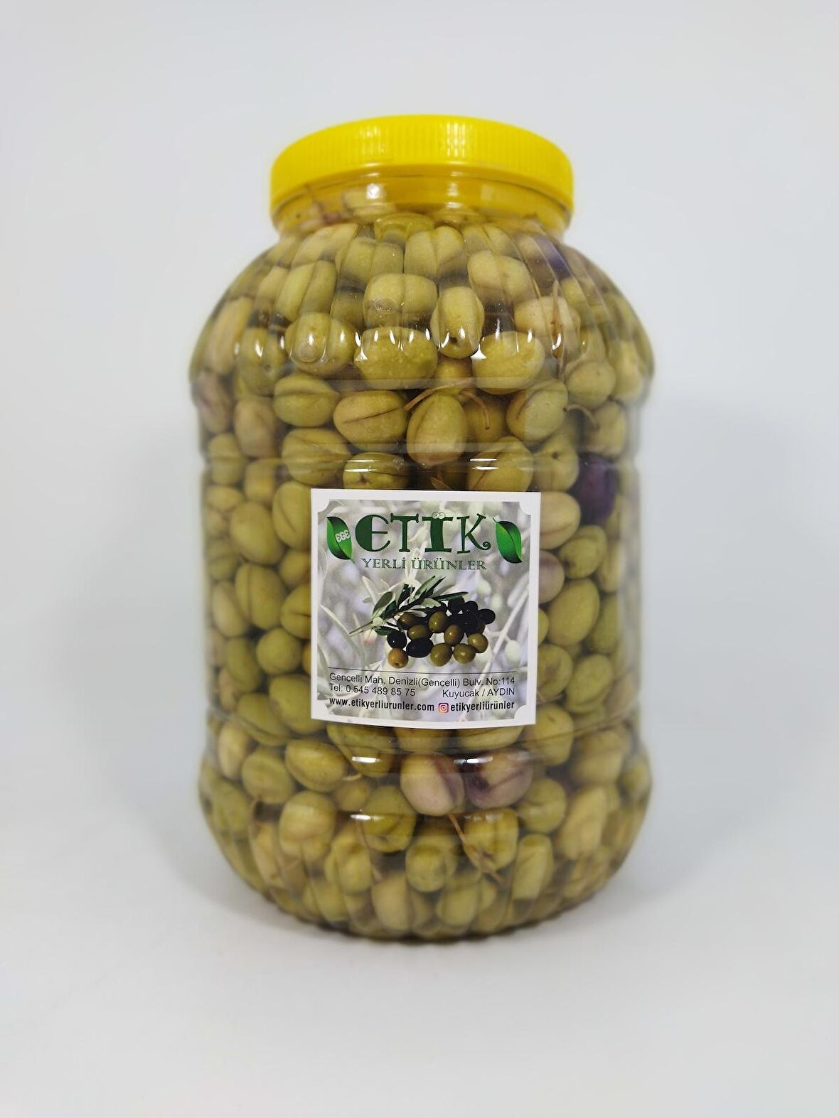 Mudanya Cinsi Dilme Yeşil Tatlanmış Zeytin 5 Kg Eski Sezon Ürünü