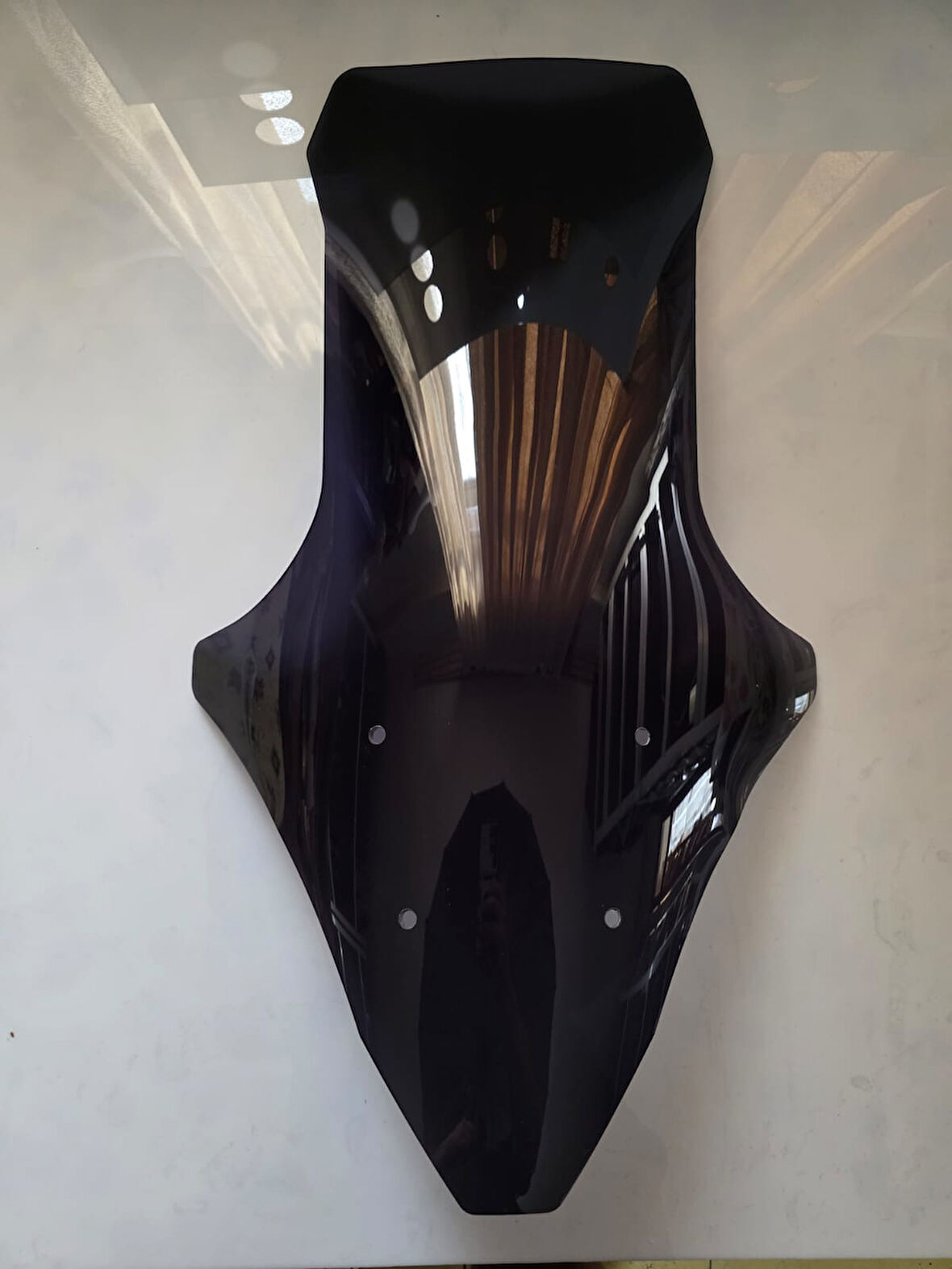 MOTOCAM Revolt Rm5 Siperlik Ön Cam 2020-2022 Model 78cm Siyah Renkli 4mm