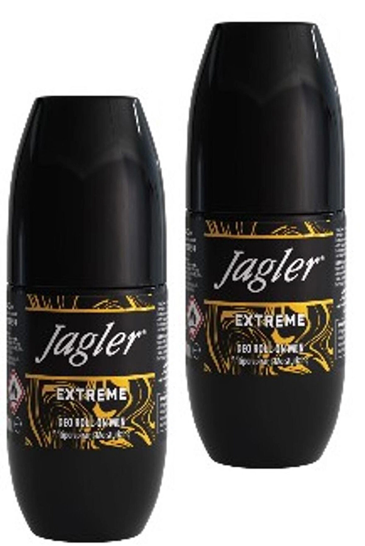 Jagler Extreme Roll On Deodorant 50ml – Maksimum Koruma ve Yoğun Ferahlık 2 ADET