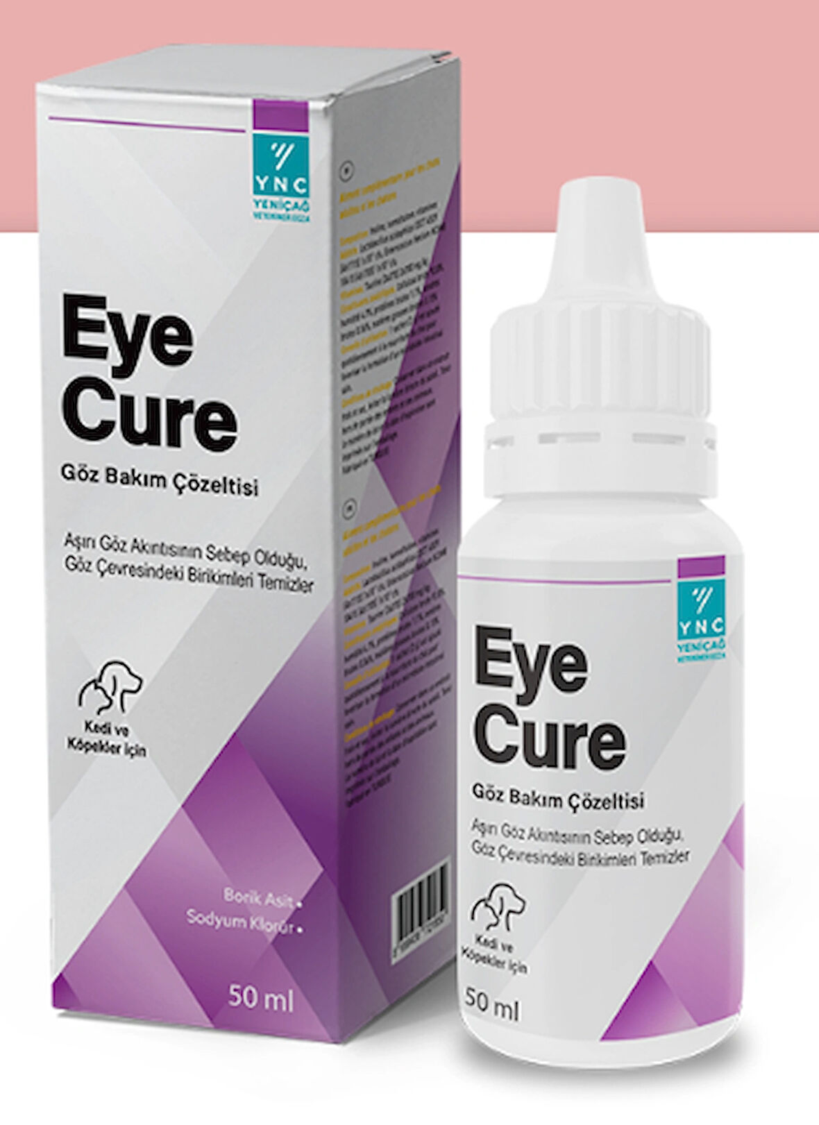 Eyecure Kedi Köpek Göz Temizleme Solüsyonu 50 ml