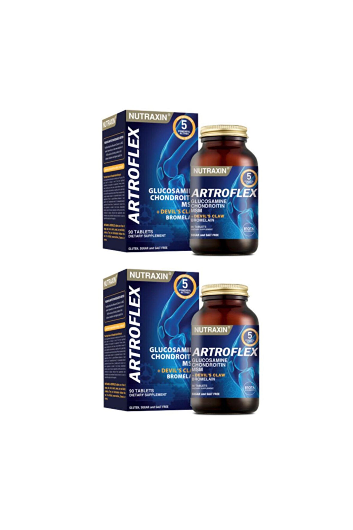 Nutraxin Artroflex Glukozamin 90 Tablet 2 Adet