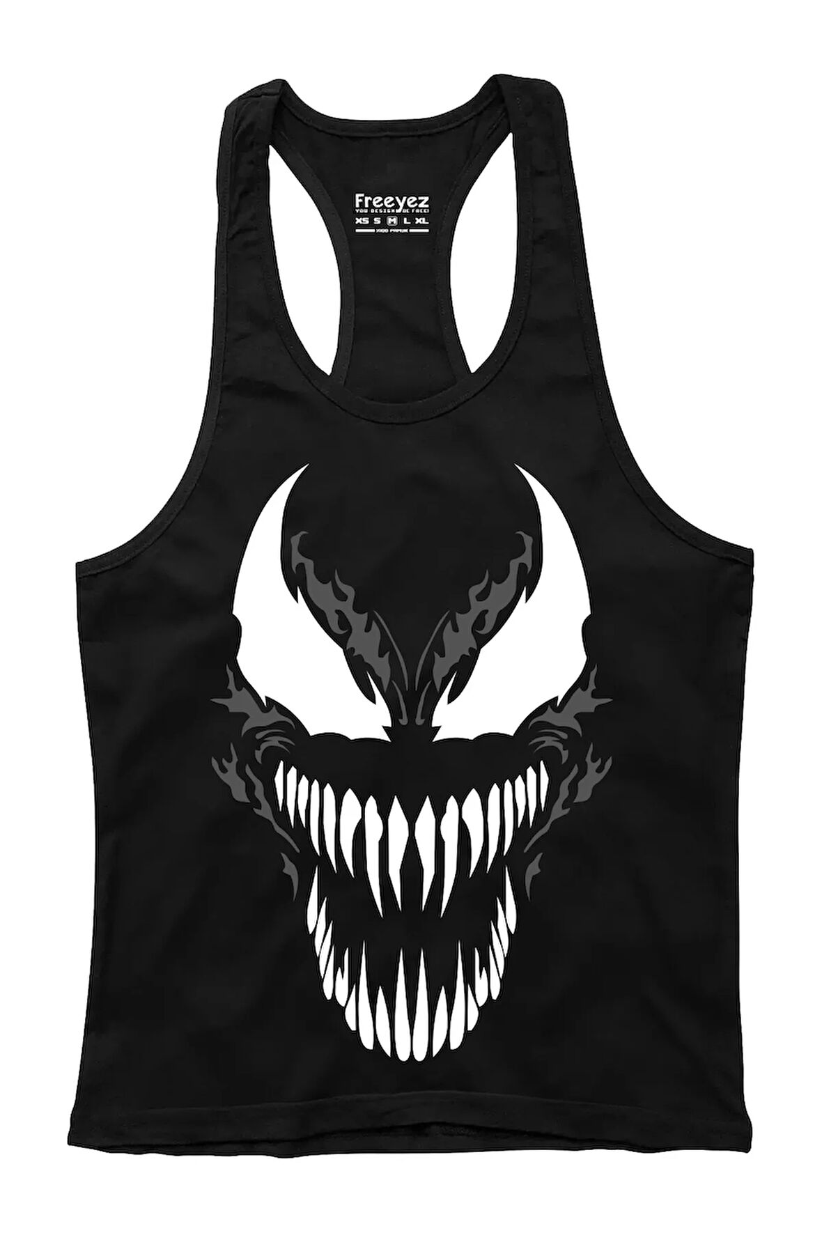 Venom Gym Fitness Tank Top Pamuk Sporcu Atleti