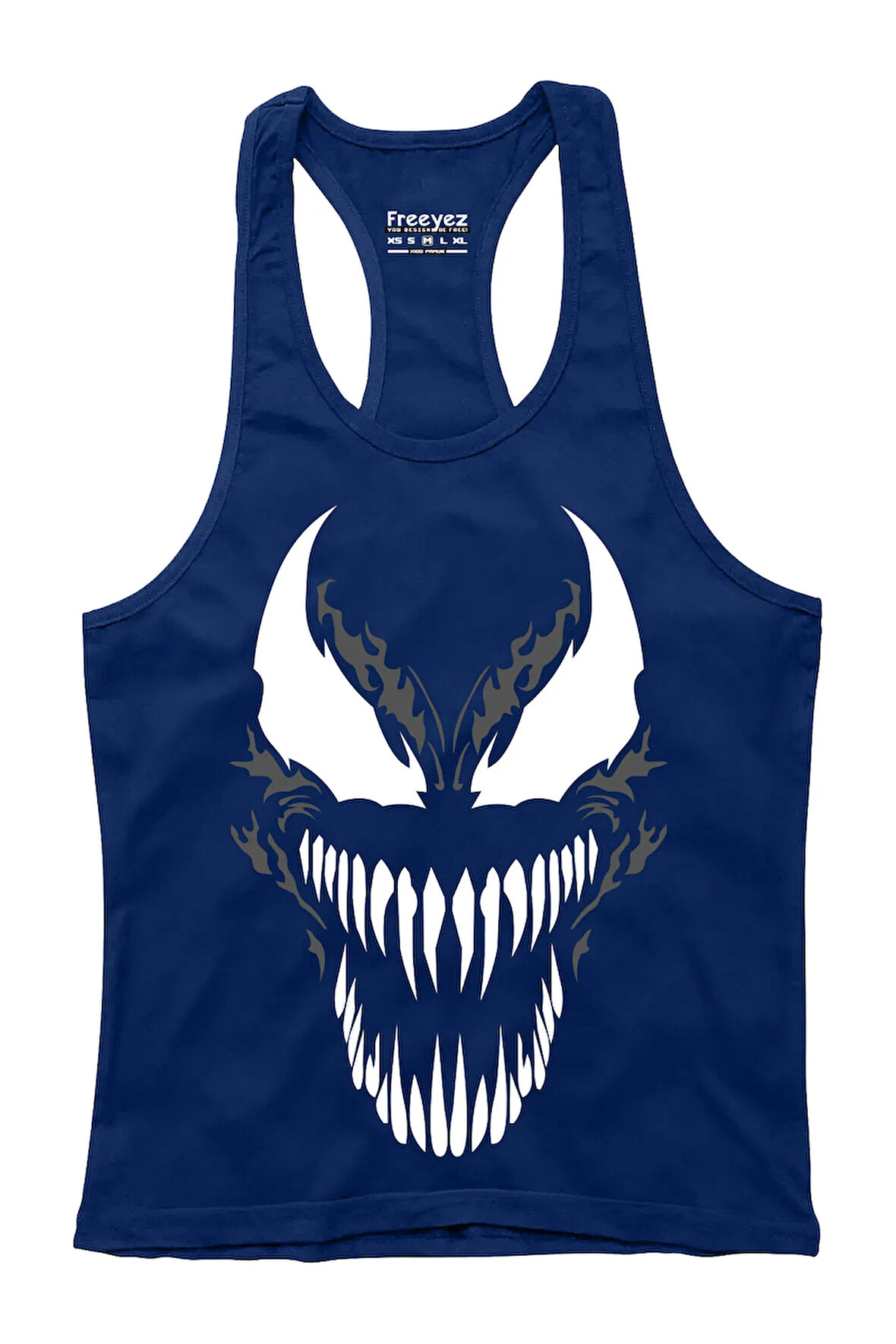 Venom Gym Fitness Tank Top Pamuk Sporcu Atleti