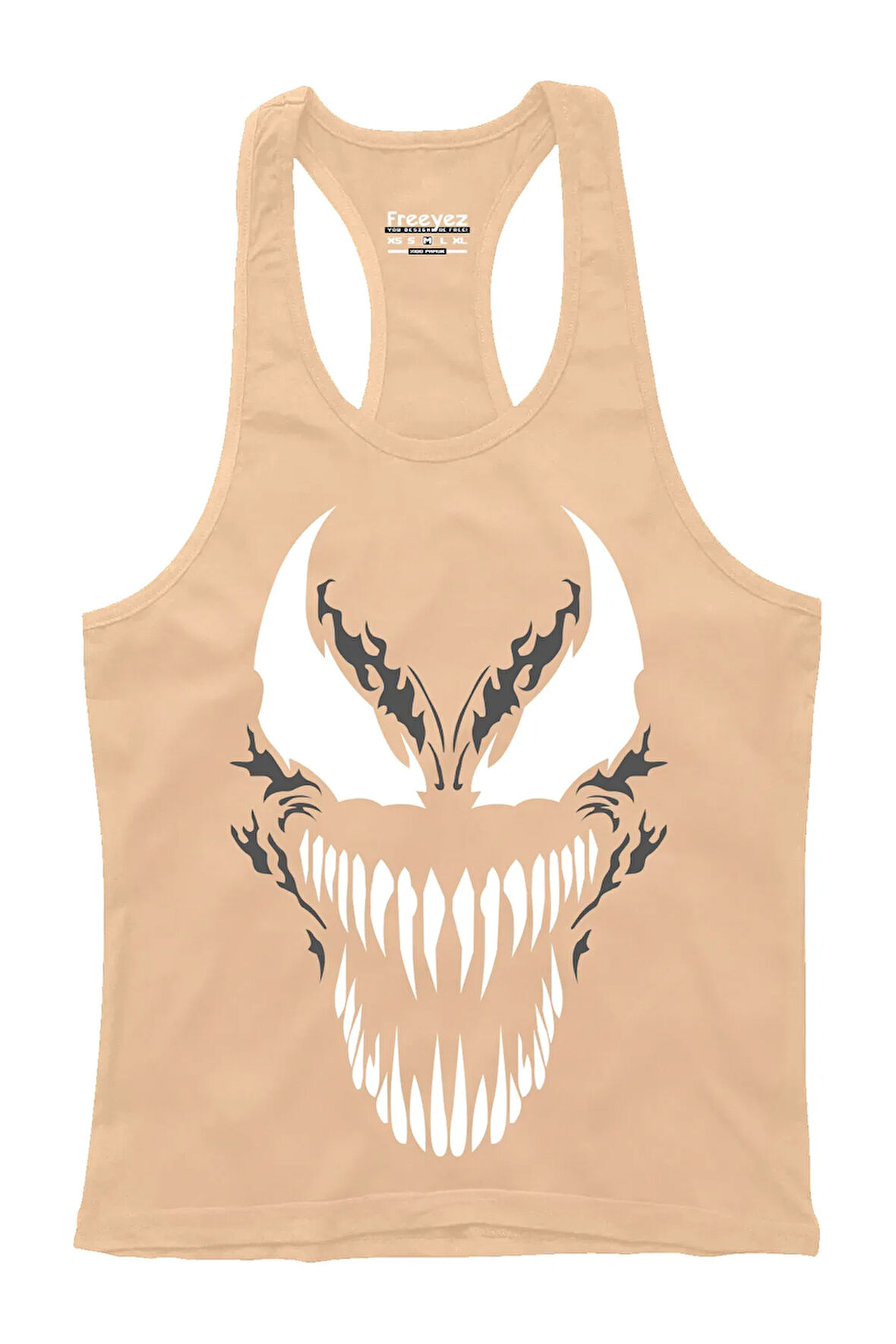 Venom Gym Fitness Tank Top Pamuk Sporcu Atleti