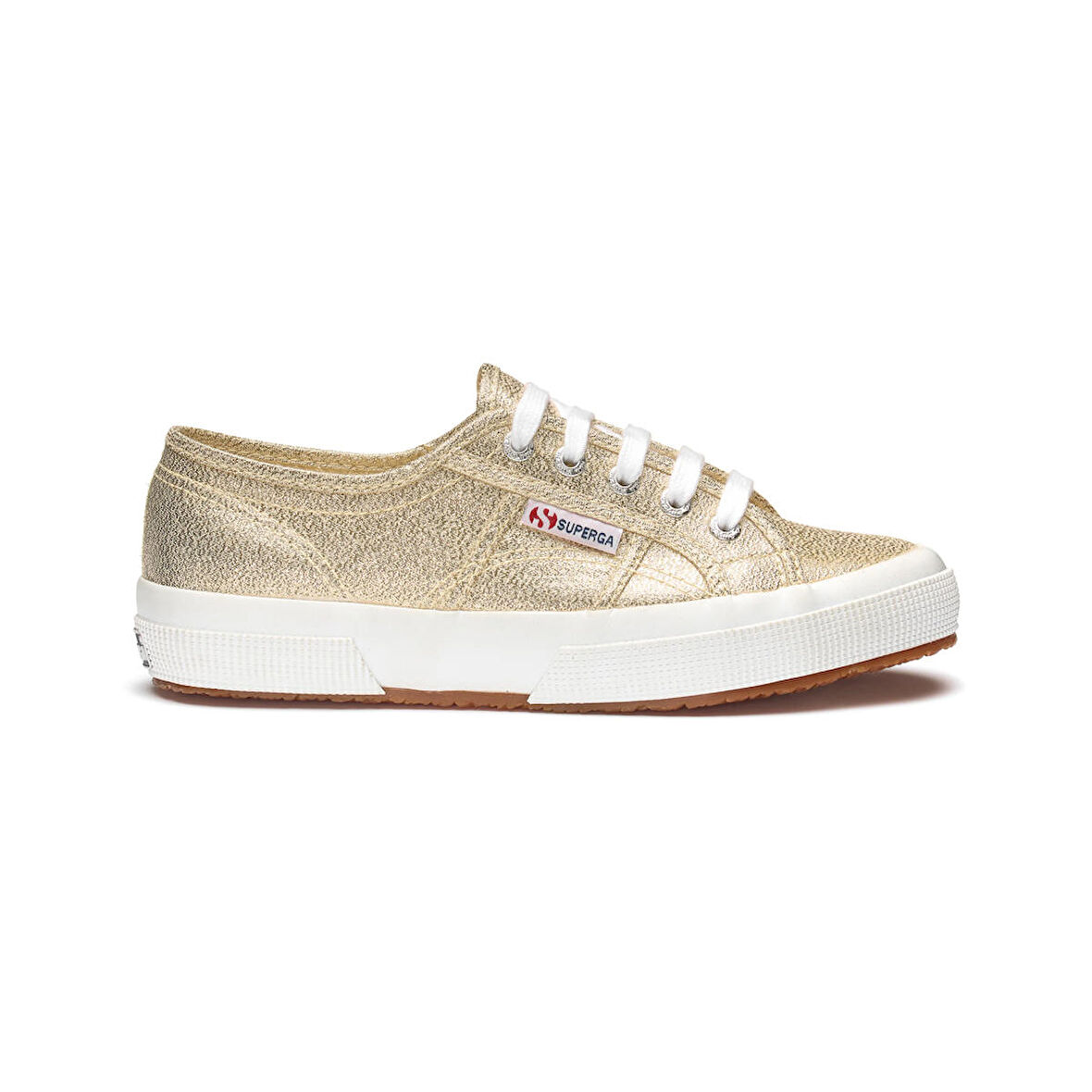 Superga ALTIN Kadın Keten Ayakkabı 2750-LAMEW  X01