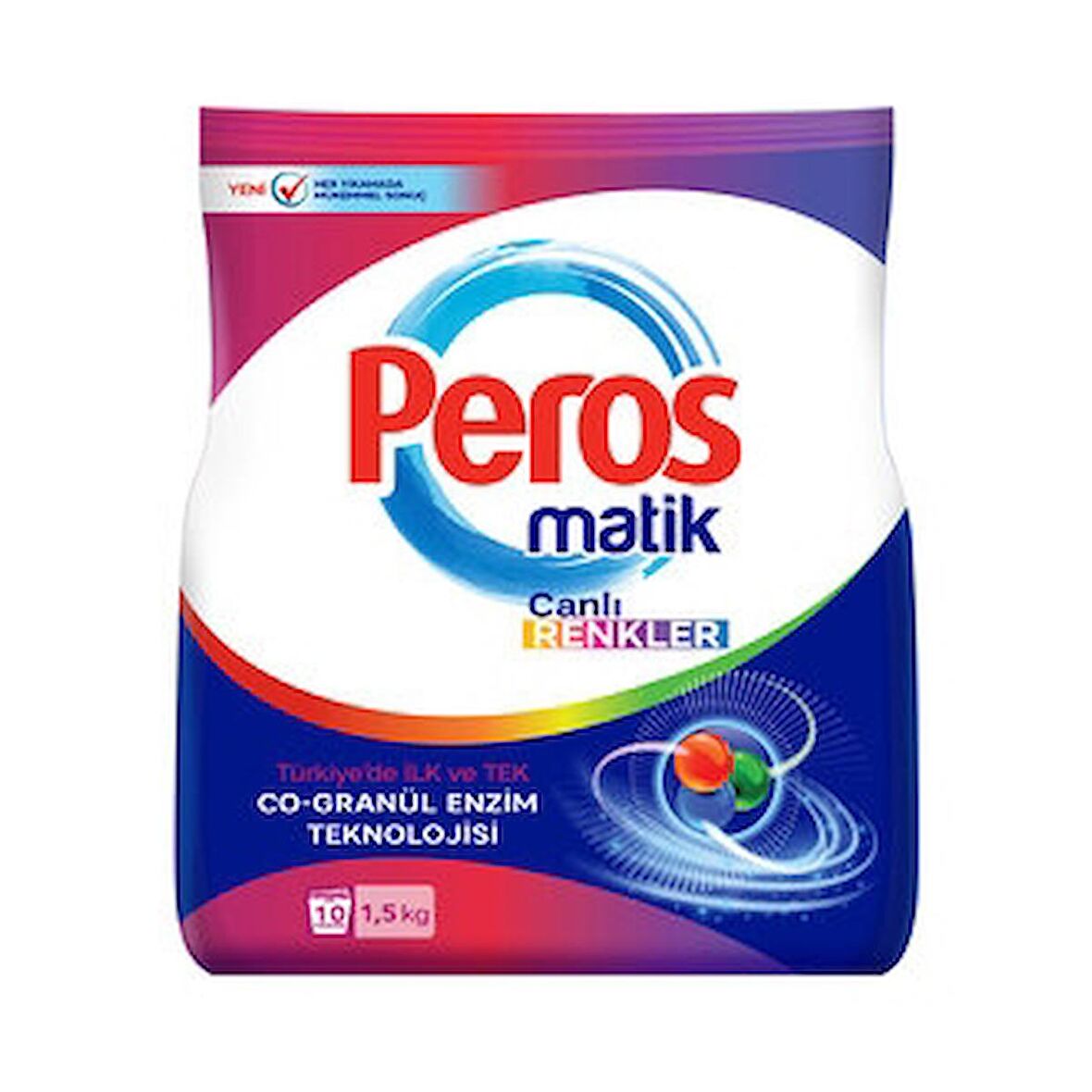 Peros Renkliler Toz Deterjan 1,5 Kg