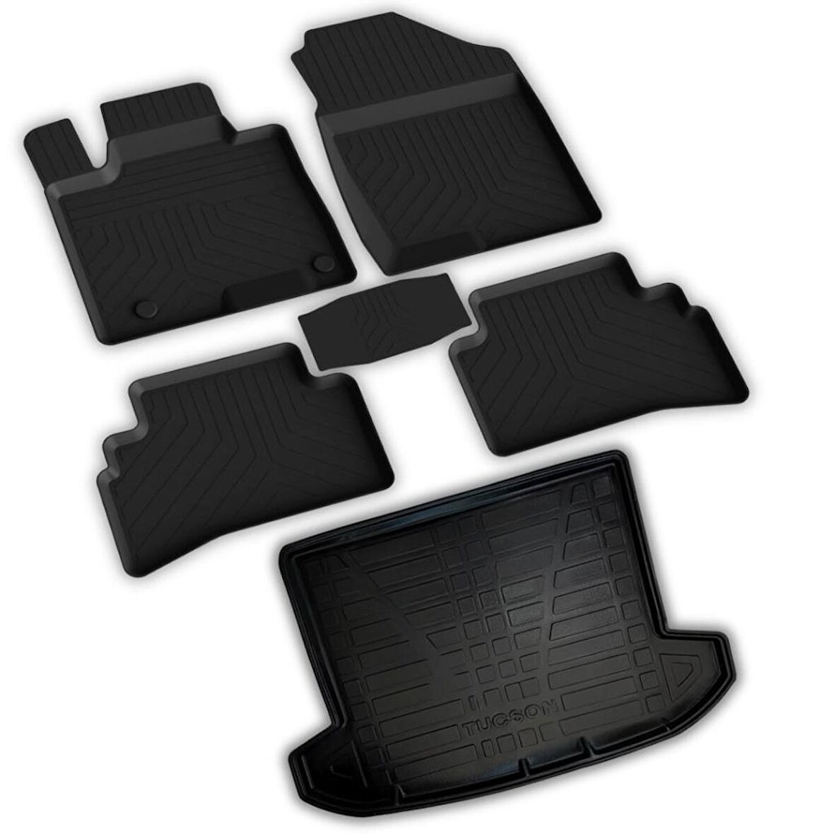 Hyundai Tucson 3 Ferrous 4D Paspas ve 3D Bagaj Havuzu 2015 2021