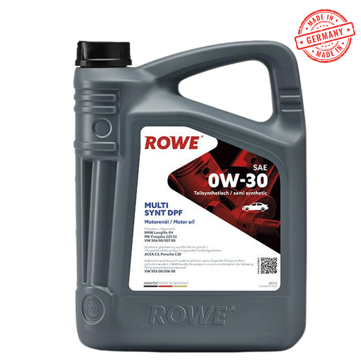 ROWE HIGHTEC MULTI SYNT DPF SAE 0W-30 MOTOR YAĞI 4 LİTRE