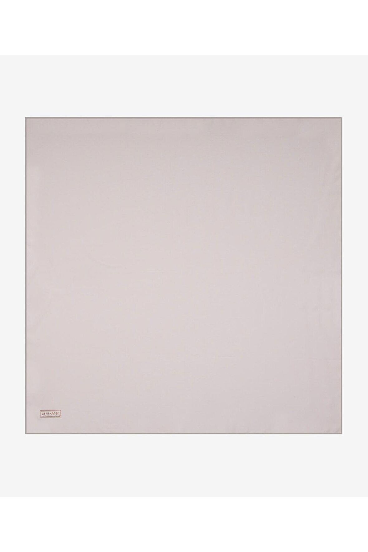 Aker Eşarp Şarap Kadın Düz Polyester Eşarp