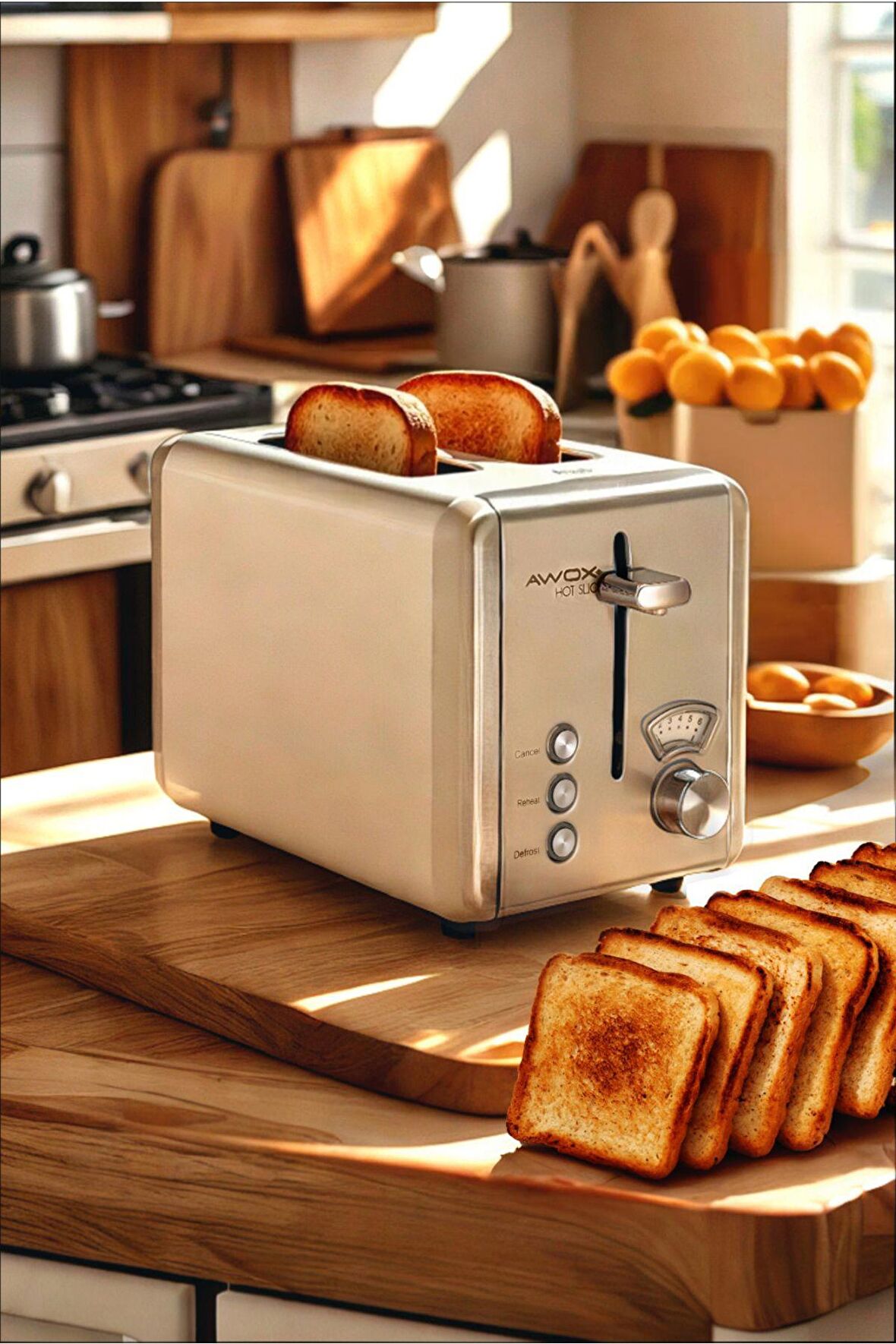 Awox Hot Slice Ekmek Kızartma Makinesi