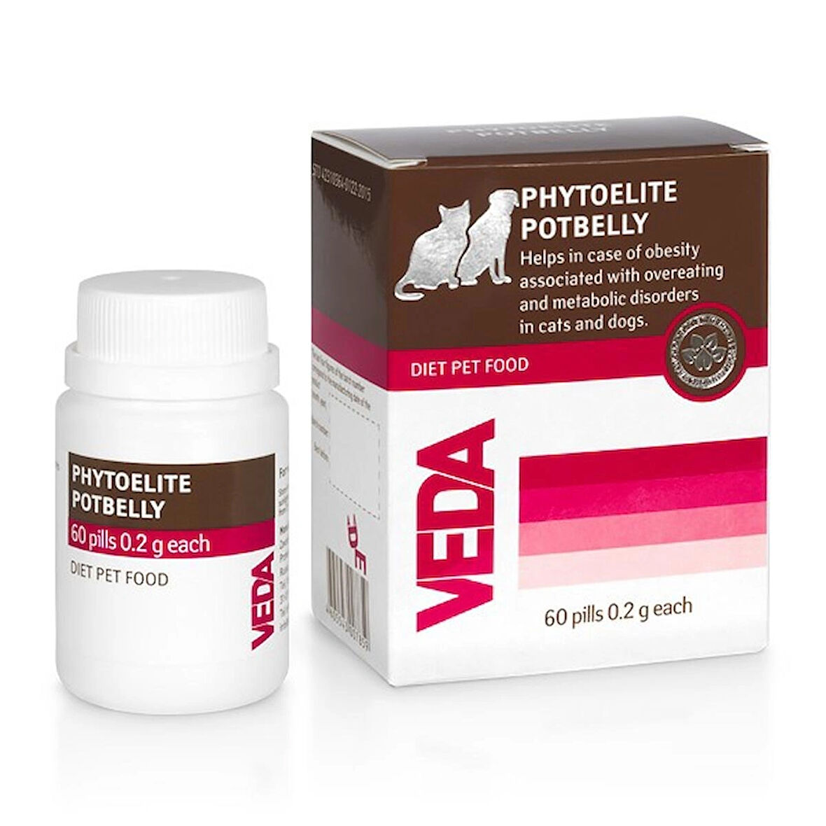 Veda Phytoelite Potbelly Kedi Köpek Kilo Kontrlü İçin 50 Tablet