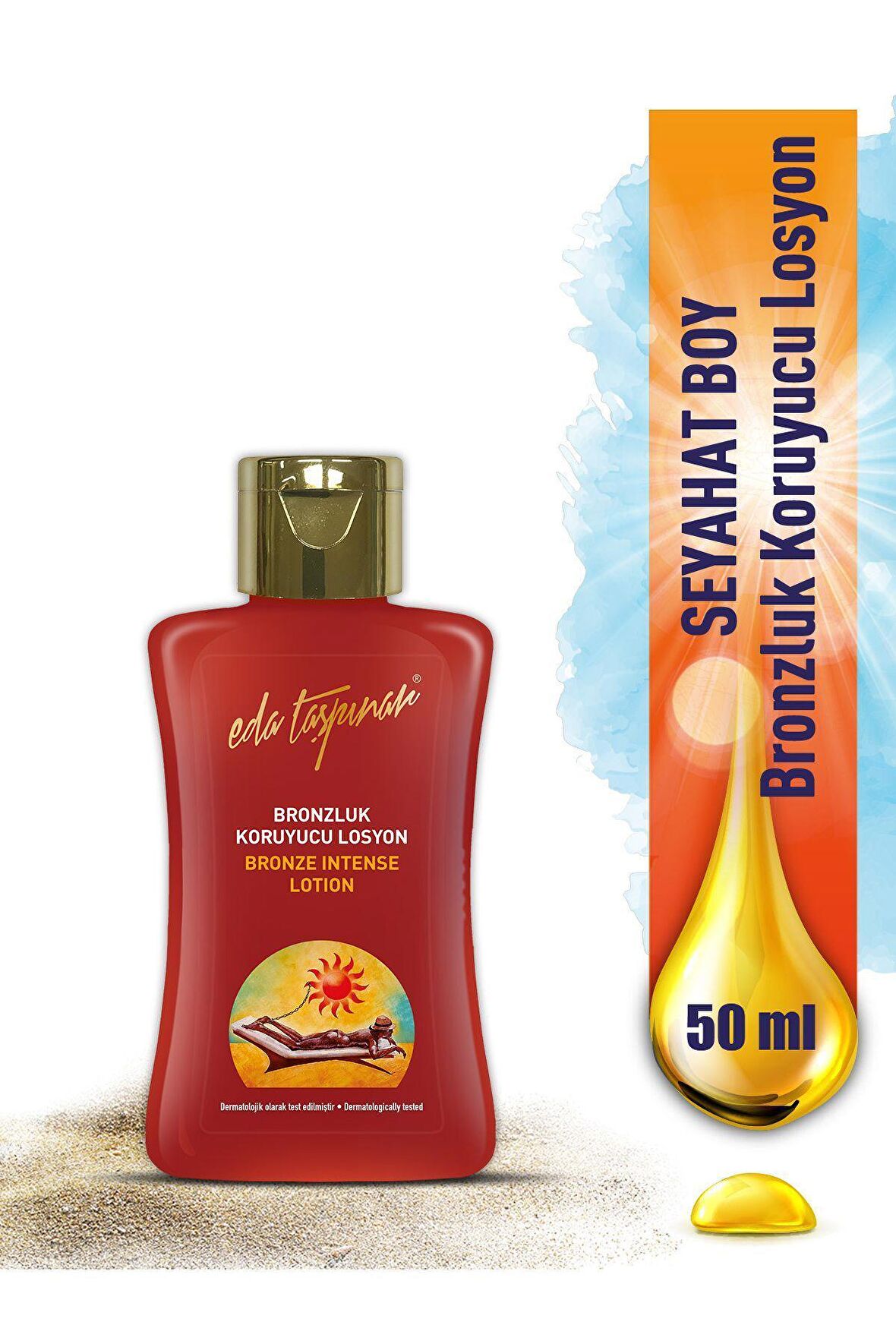 Eda Taşpınar Seyahat Boy   Bronzluk Koruyucu Losyon - 50 ML