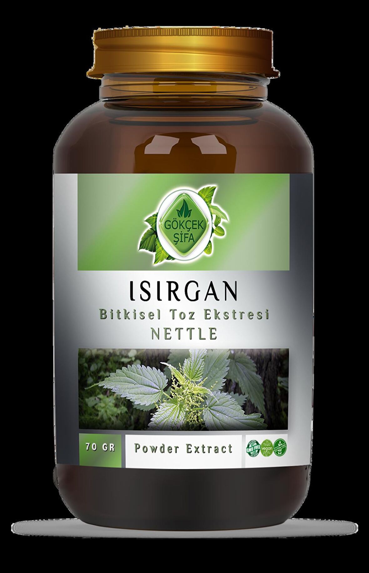 Isırgan Toz Ekstresi 70 Gr. Cam Kavanoz