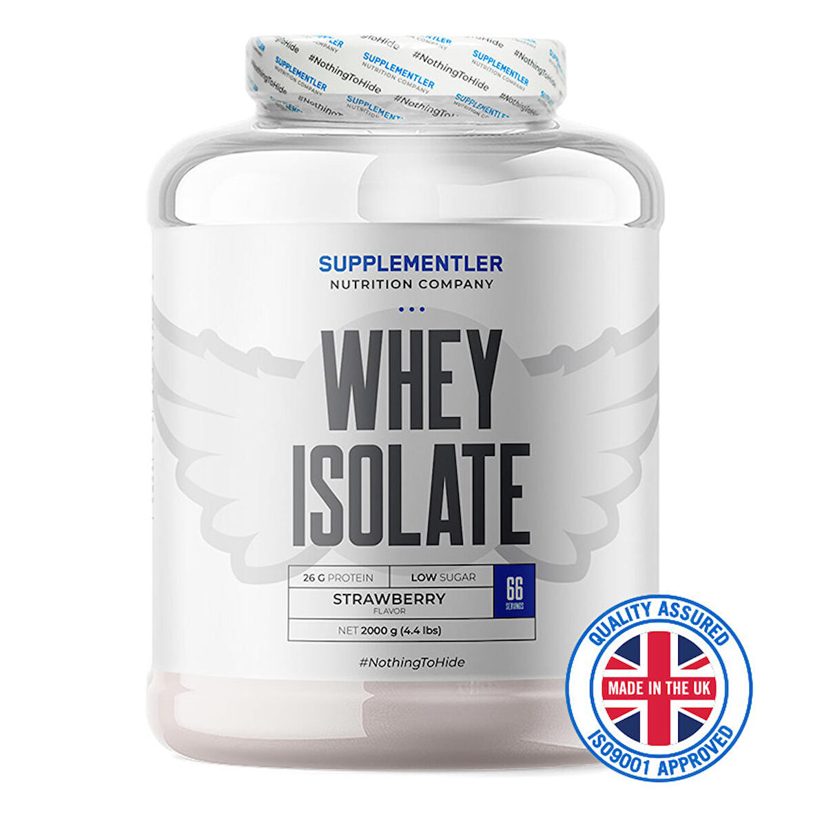 Supplementler.com Whey Isolate 2000 Gr - ÇİLEK