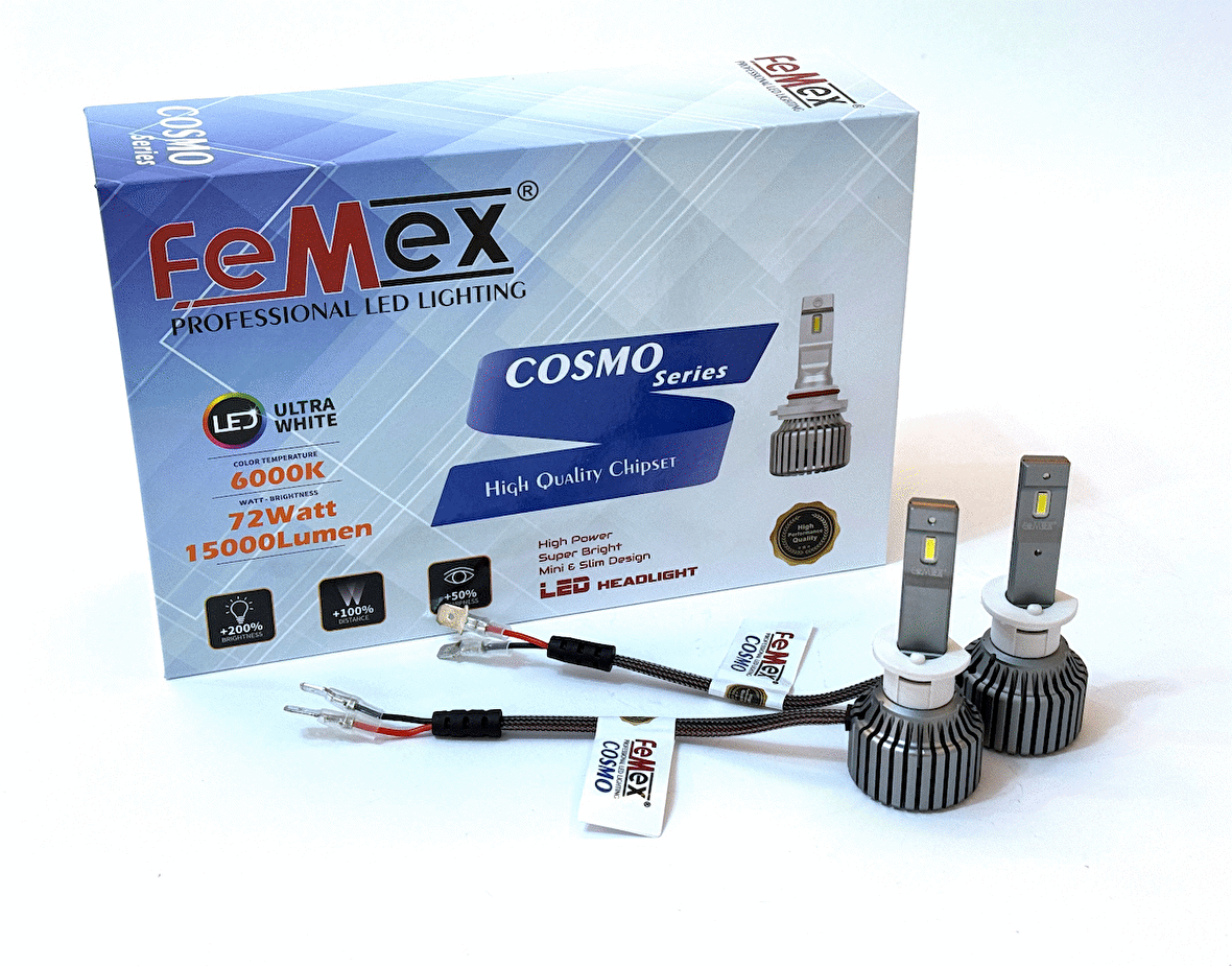 FEMEX RX COSMO CSP SEOL H1 LED FAR XENON LED HEADLİGHT