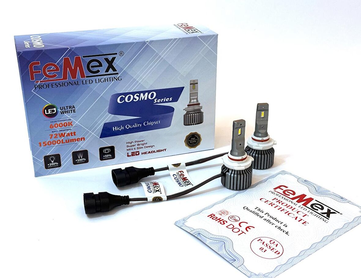 FEMEX RX COSMO CSP SEOUL HIR2 9012 LED FAR XENON LED HEADLİGHT