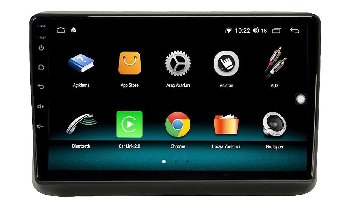 Jeep Cherokee (2005-2006) Uyumlu Android Multimedya Sistemi – 4 Çekirdek İşlemci, 4GB RAM, 64GB Hafıza, CarPlay & Android Auto, Geri Görüş Kamerası