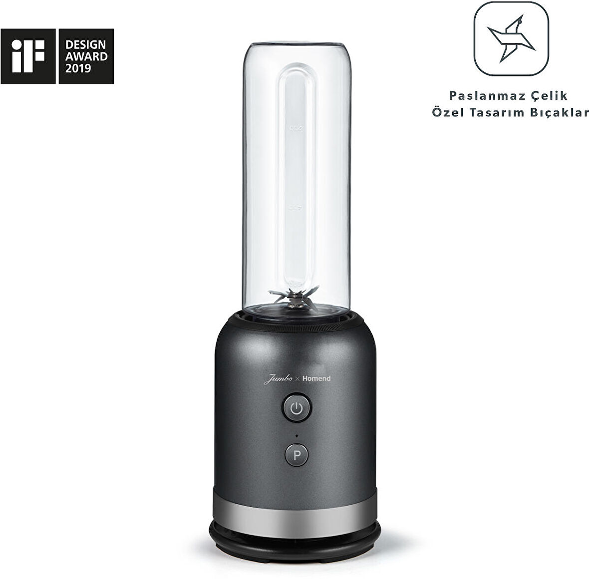 Jumbo x Homend 7025H Smoothie Blender Antrasit