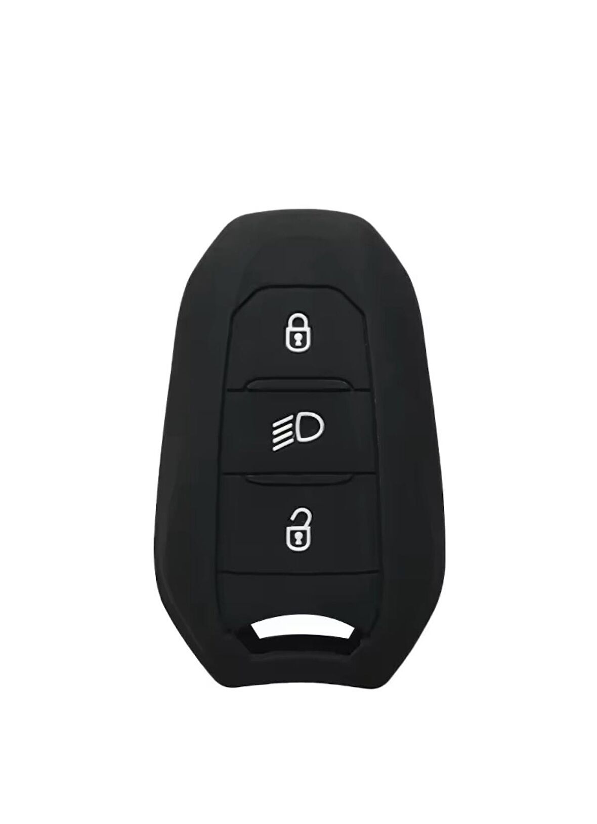 Peugeot 208 308 508 2008 3008 5008 Rifter Silikon Anahtar Koruma Kılıfı Far Tuşlu 2.Resime Bakınız