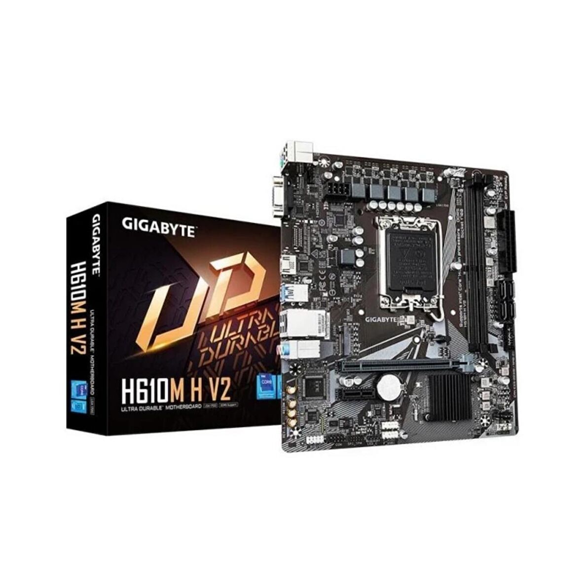 Gigabyte H610M H V2 D5 1700P Vga Hdmi Usb3.2