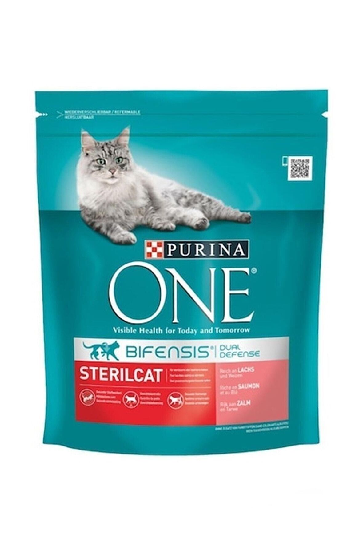 Purina One Somon ve Buğdaylı Kısırlaştırılmış Yetişkin kedi maması 800gr.