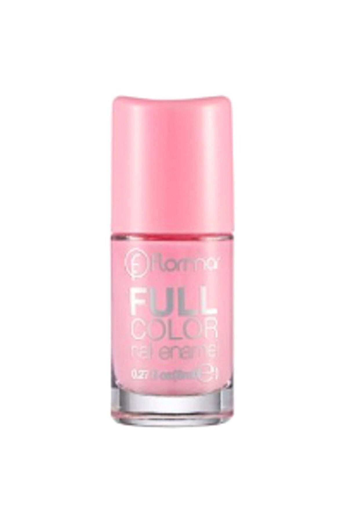 Flormar Yoğun Pigmentli Parlak Oje- Full Color Nail Enamel- Fc03 Bubble Gum -8690604310395