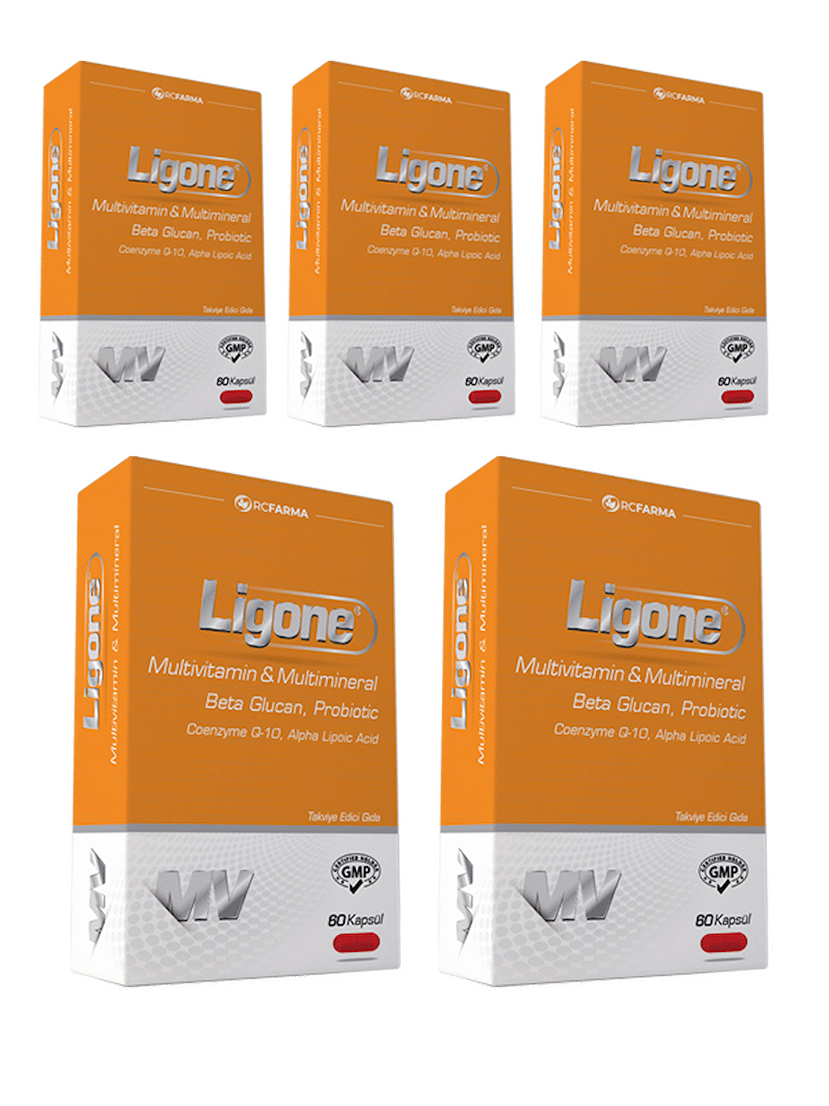 LİGONE BETA GLUCAN  60 KAPSÜL 5X