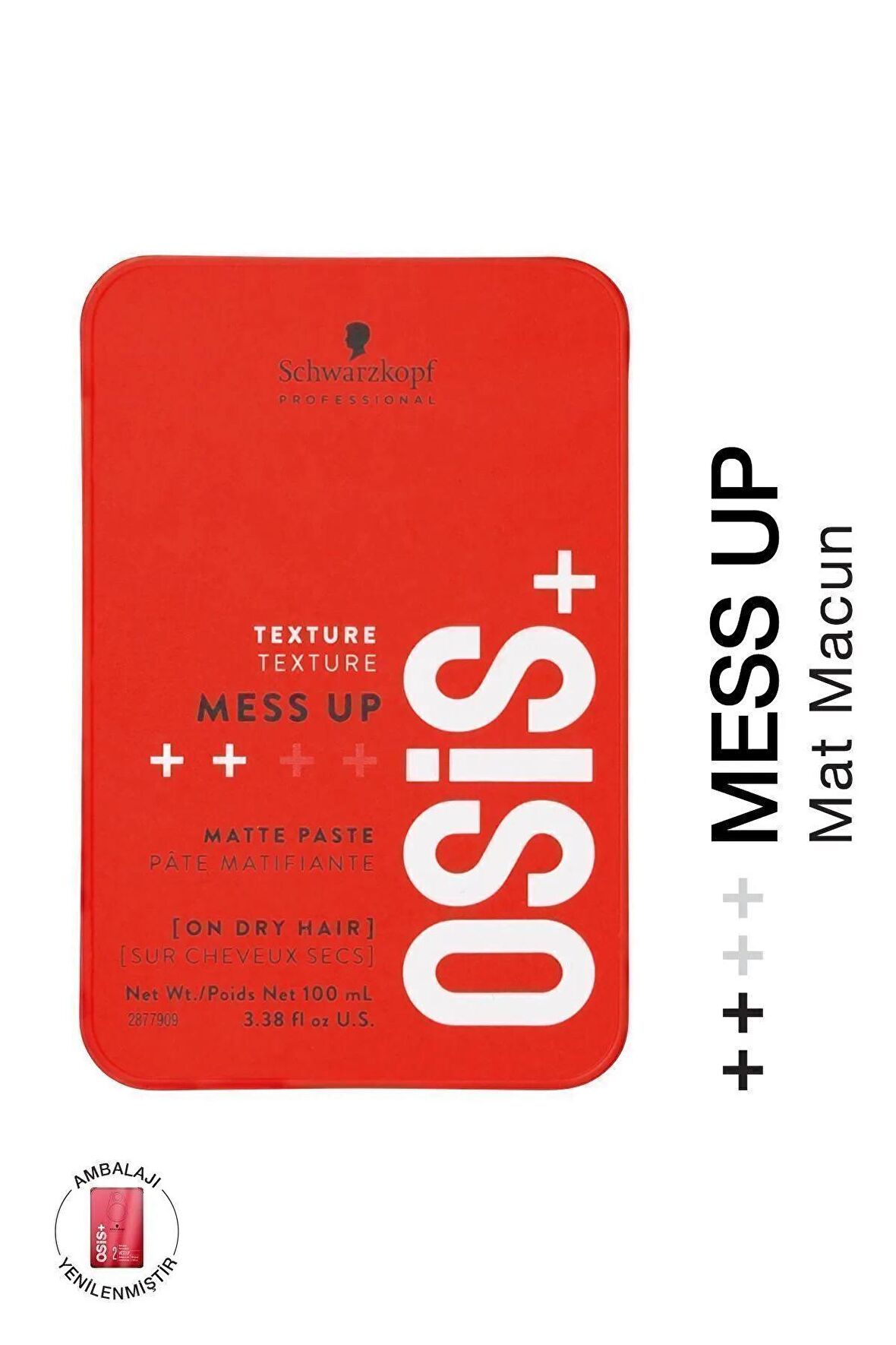 Osis+ Mess Up Mat Şekillendirici Krem Wax 100 ml