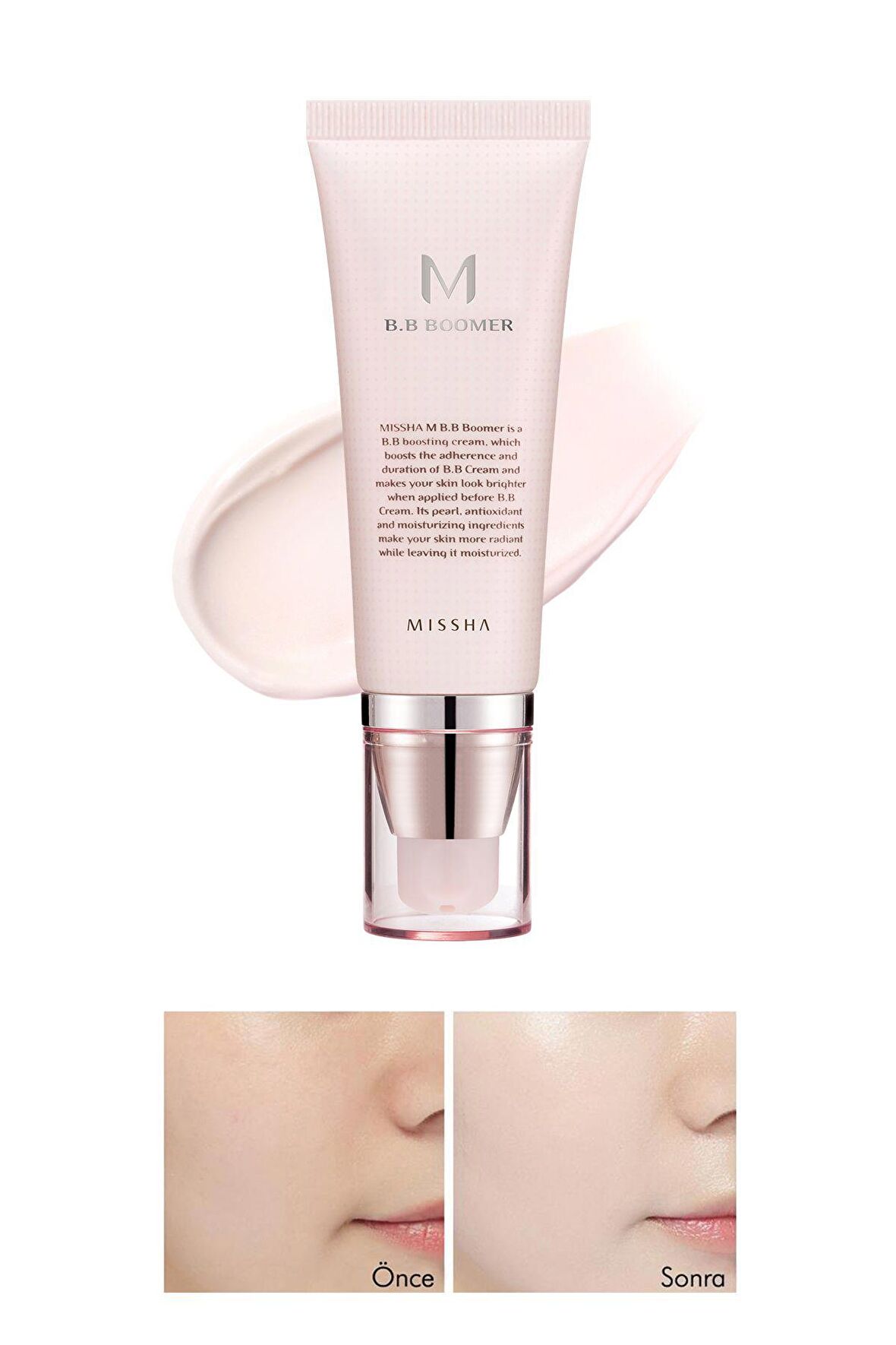 Missha B.B Boomer Işıltılı Nemlendirici 40 ml Makyaj Bazı