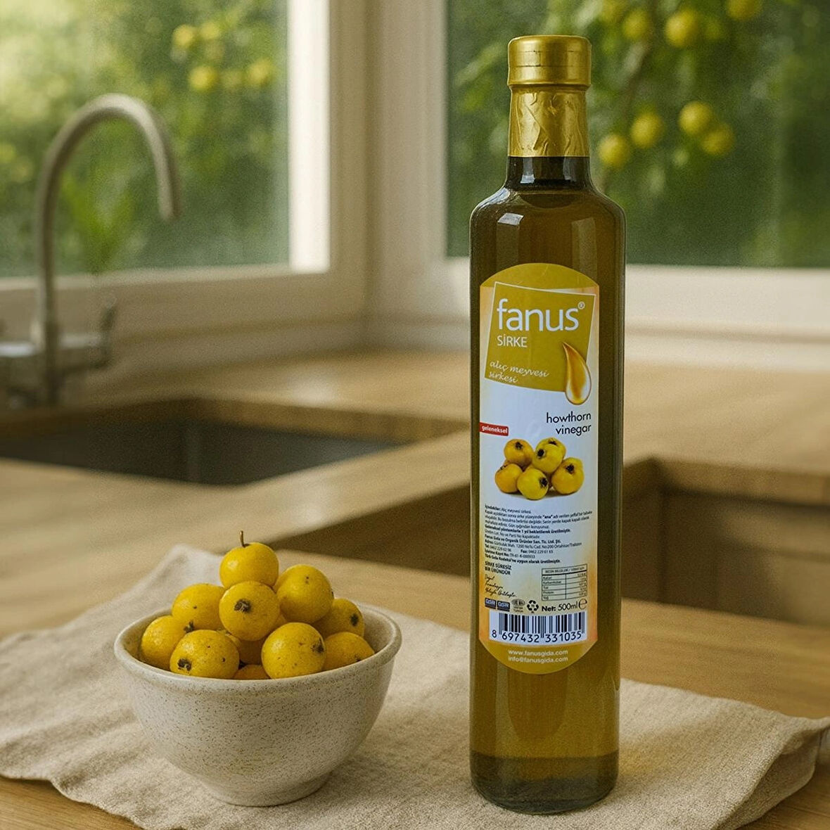 Fanus Alıç Sirkesi 500g