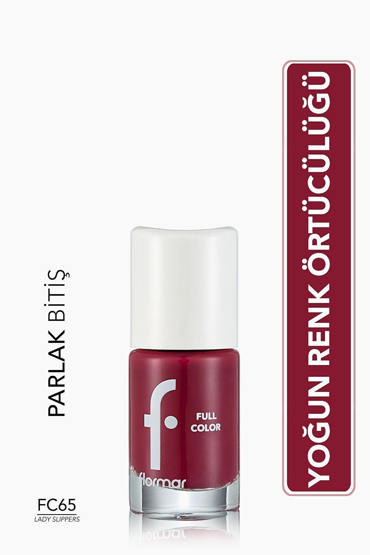 Flormar Yoğun Pigmentli Parlak Oje- Full Color Nail Enamel- Fc65 Lady Slıppers -8690604497645