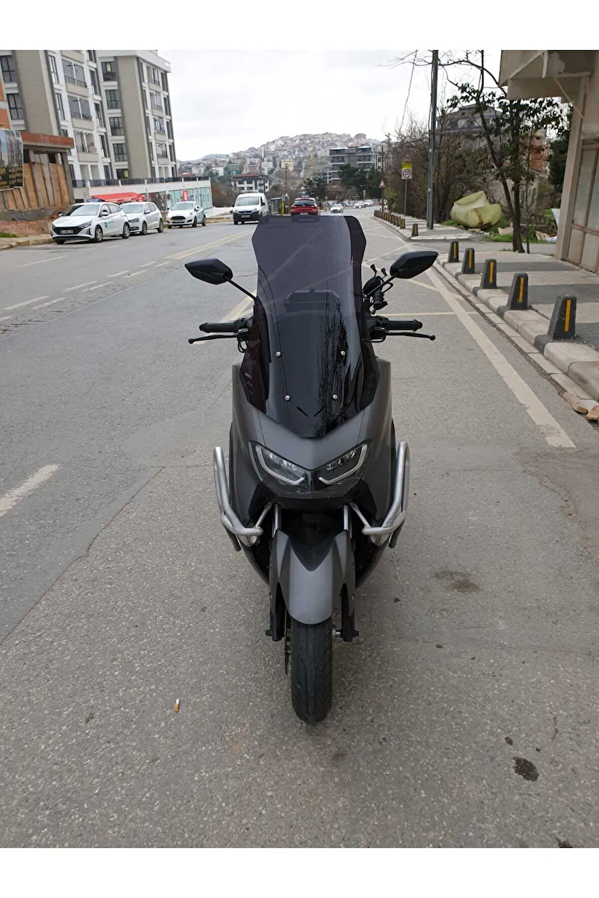 Falcon Cmax 155 Siperlik Ön Cam 2023 2024 Model 75cm Siyah Renkli 4mm UZUN CAM