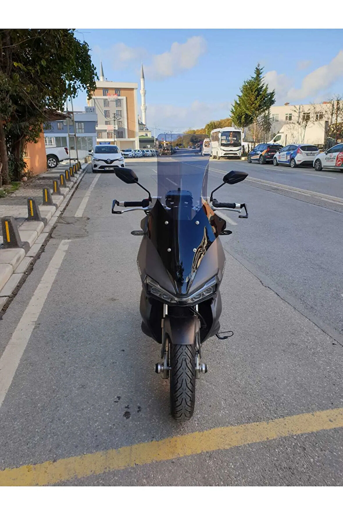 Falcon Trex 188 Siperlik Ön Cam 2022 2024 Model 78cm Açıkfüme Renkli 4mm UZUN CAM