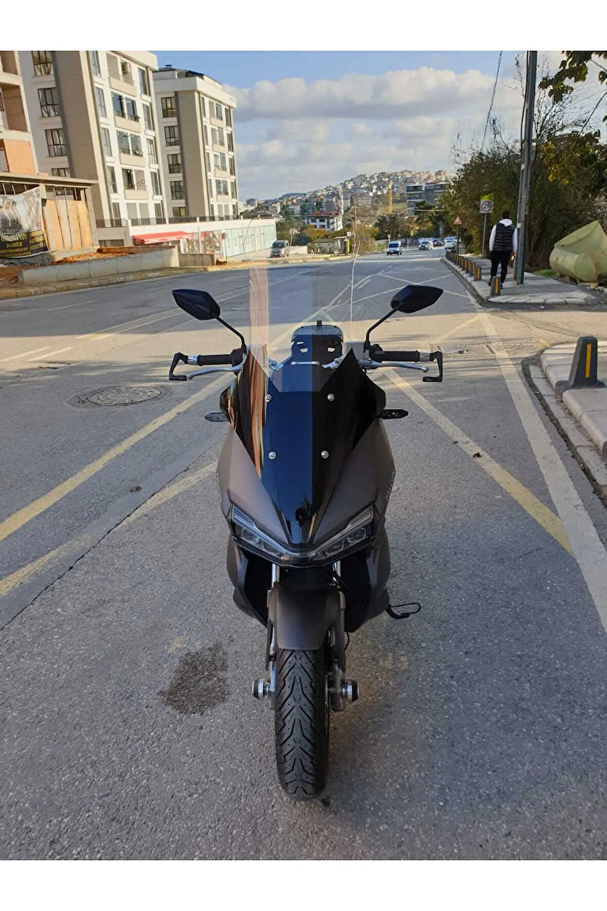 Falcon Trex 188 Siperlik Ön Cam 2022 2024 Model 78cm şeffaf Renkli 4mm UZUN CAM