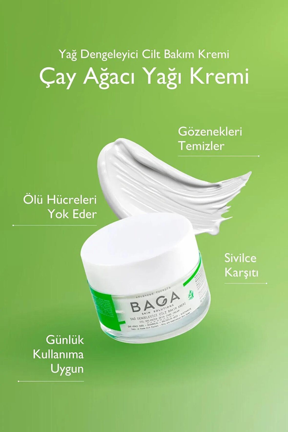 Çay Ağacı Kremi