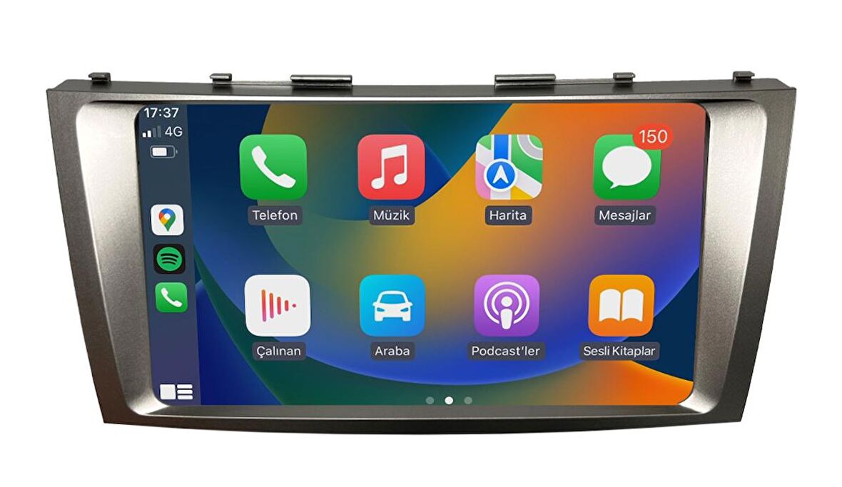 Navismart Multimedya - 4 Çekirdek İşlemci, 4GB RAM, 64GB HAFIZA Toyota Camry (2007-2011) ile uyumlu