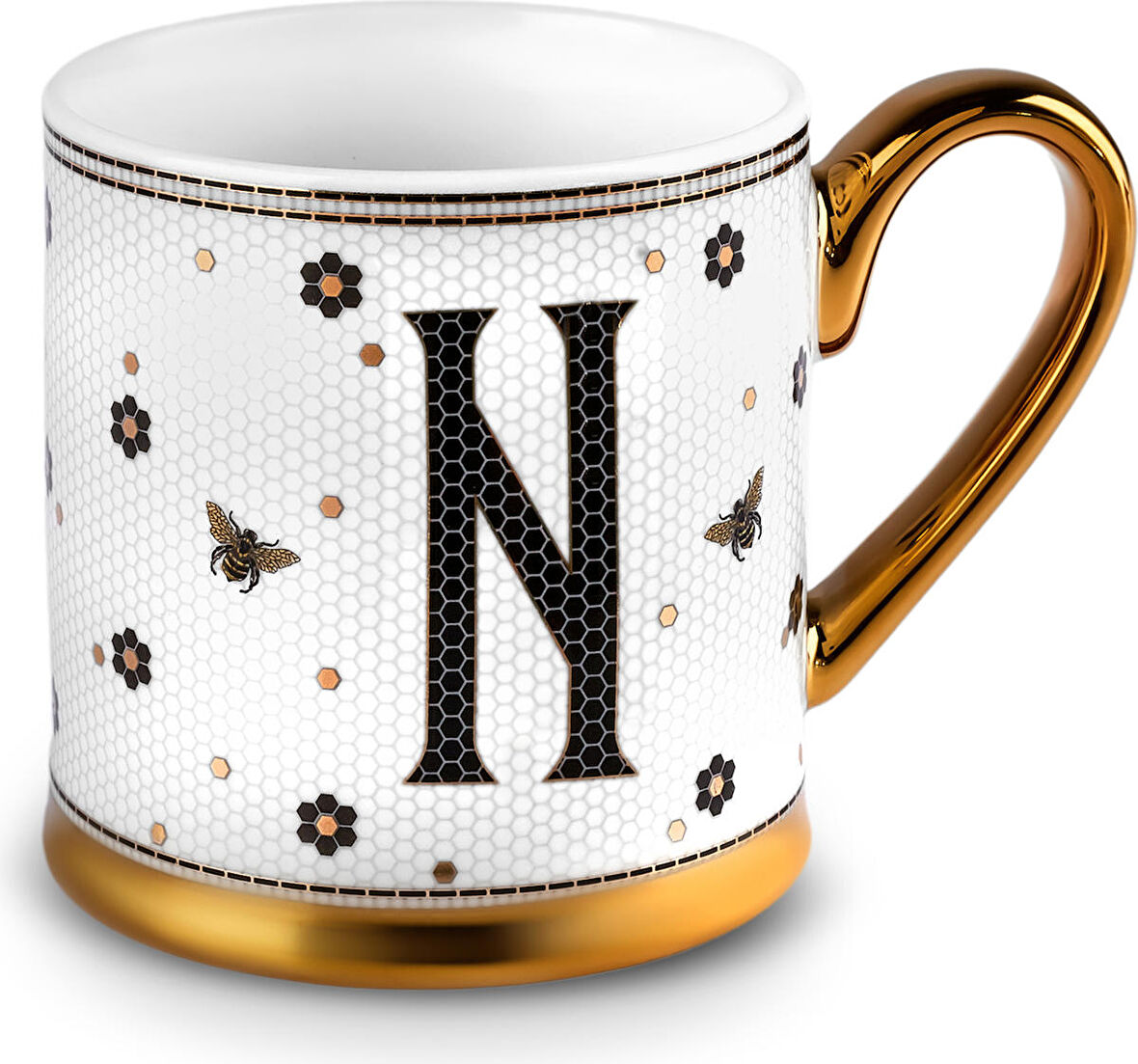 Karaca N Harfli Kupa 330 ml